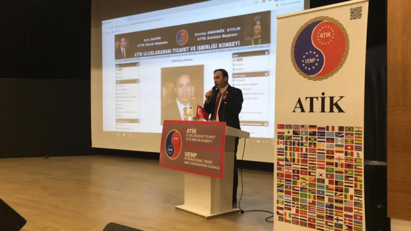 ATİK Antalya - ATİK Denizli B2B İkili İş Görüşmeleri Antalya’da Abdullah Sevimçok k Sivil Toplum ve İnovasyon Konferans salonunda gerçekleştirildi