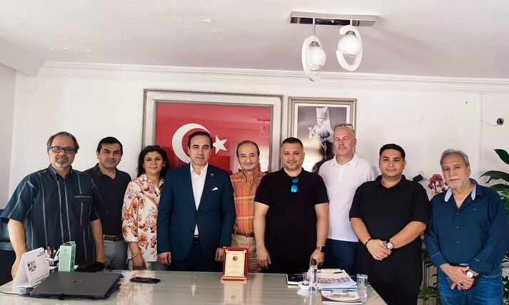 ATİK Antalya’dan Kepez Vakfı Genel Müdürü Erdal Öner’e Hayırlı Olsun Ziyareti