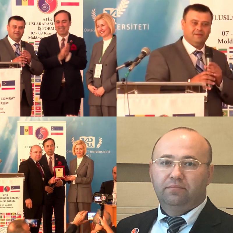 ATİK Genel Başkanı Aziz ŞAHİN, ATİK Moldovya İstişare Konseyi Başkanı Dmitrii İKİZLİ ve ATİK Üst Kurulu olurları ile ATİK Moldova Başkanı Oleg OALA oldu