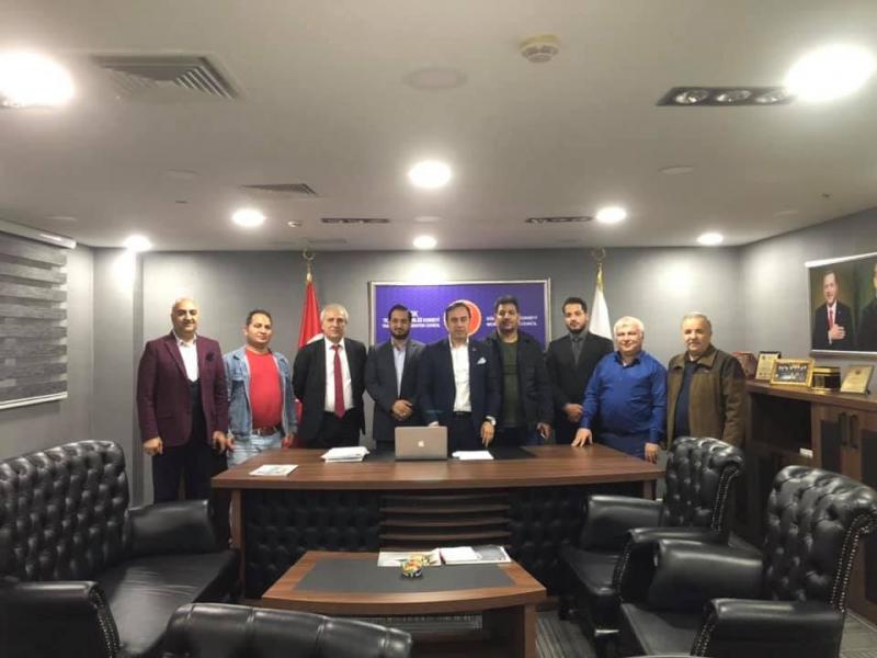 ATİK Genel Başkanı Aziz ŞAHİN başkanlığında ATİK Genel Başkan Yardımcıları Mehmet ARAT , Yüksel GÜVEN, Erhan AY , Osman GÜMÜŞKAYA, ATİK Kadıköy Başkanı Ahmet Arat toplantı yaptılar