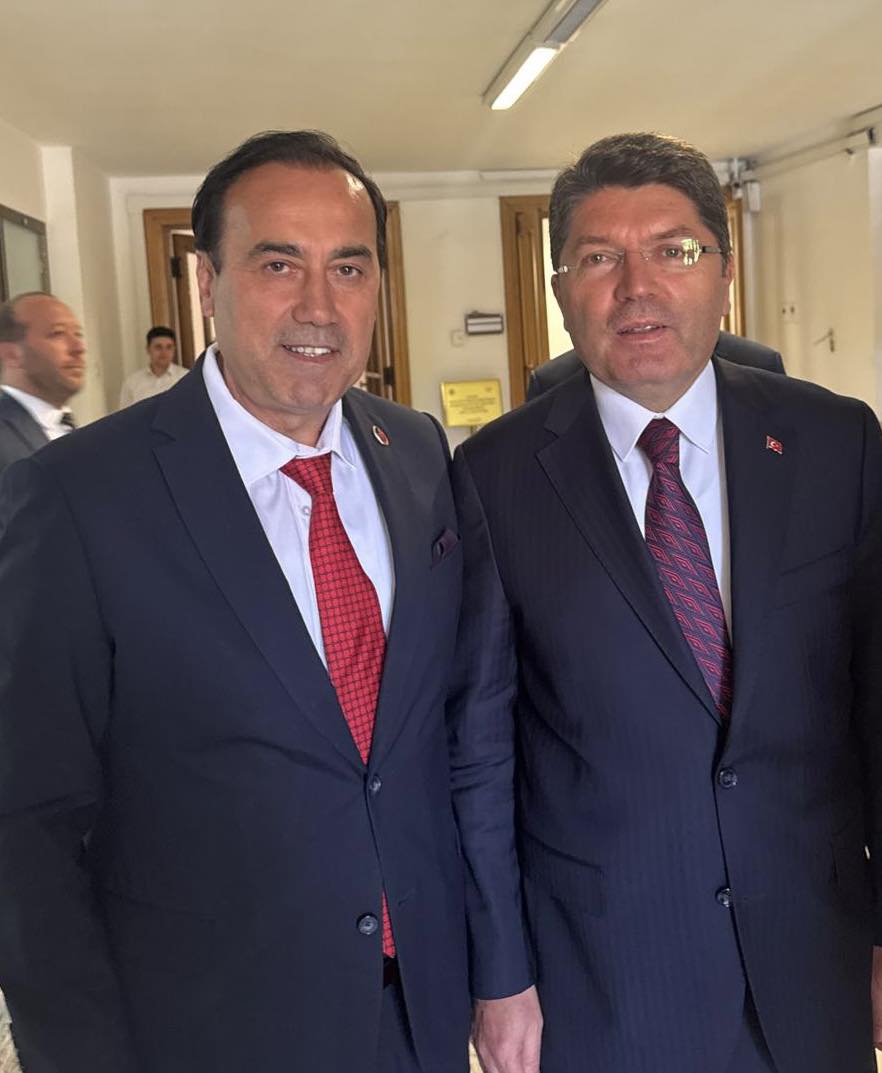 ATİK Genel Başkanı Aziz Şahin’den Adalet Bakanı Yılmaz Tunç’a Ziyaret