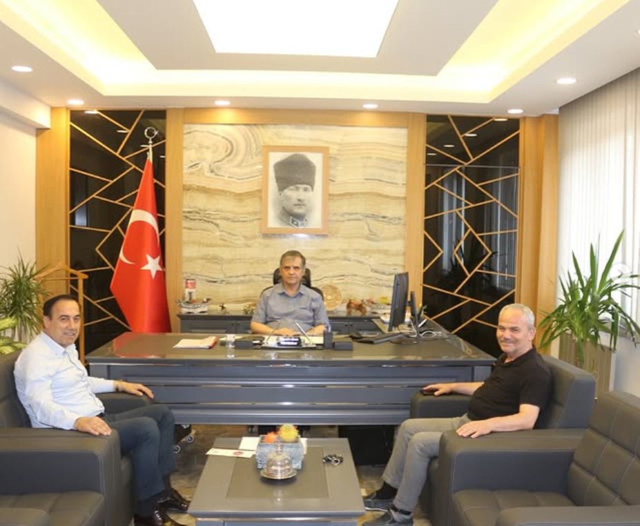 ATİK Genel Başkanı Aziz Şahin’den Burdur Bucak Kaymakamı Bayram Gale’ye Ziyaret