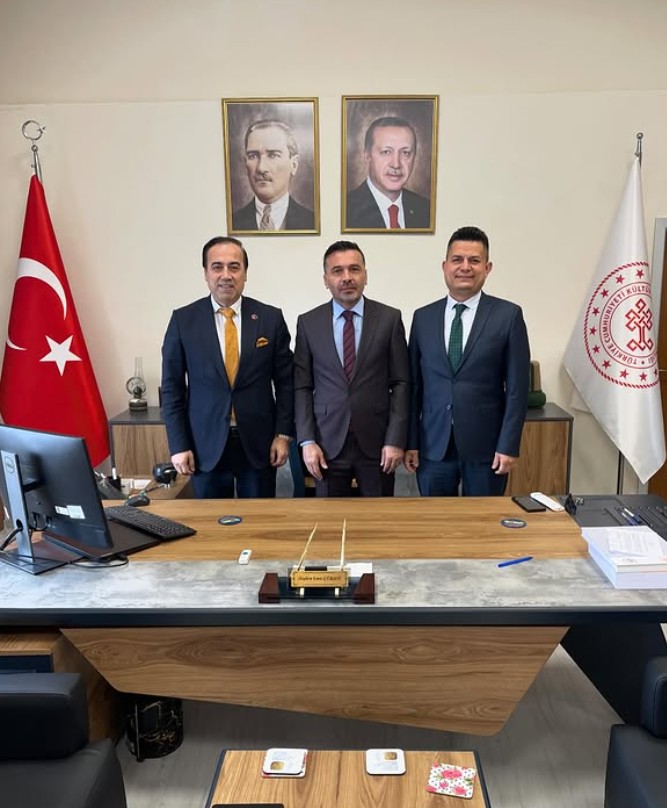 ATİK Genel Başkanı Aziz Şahin’den Burdur İl Kültür ve Turizm Müdürü Gürsoy’a Ziyaret