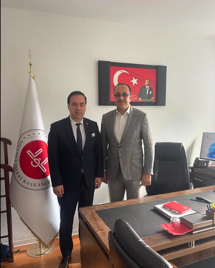ATİK Genel Başkanı Aziz Şahin'den Essen Din Hizmetleri Ataşesi'ne Ziyaret
