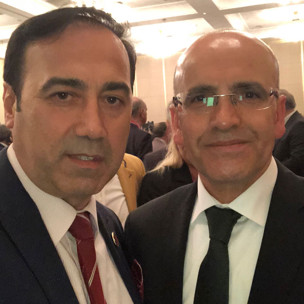 ATİK Genel Başkanı Aziz Şahin’den Mehmet Şimşek’e Ziyaret