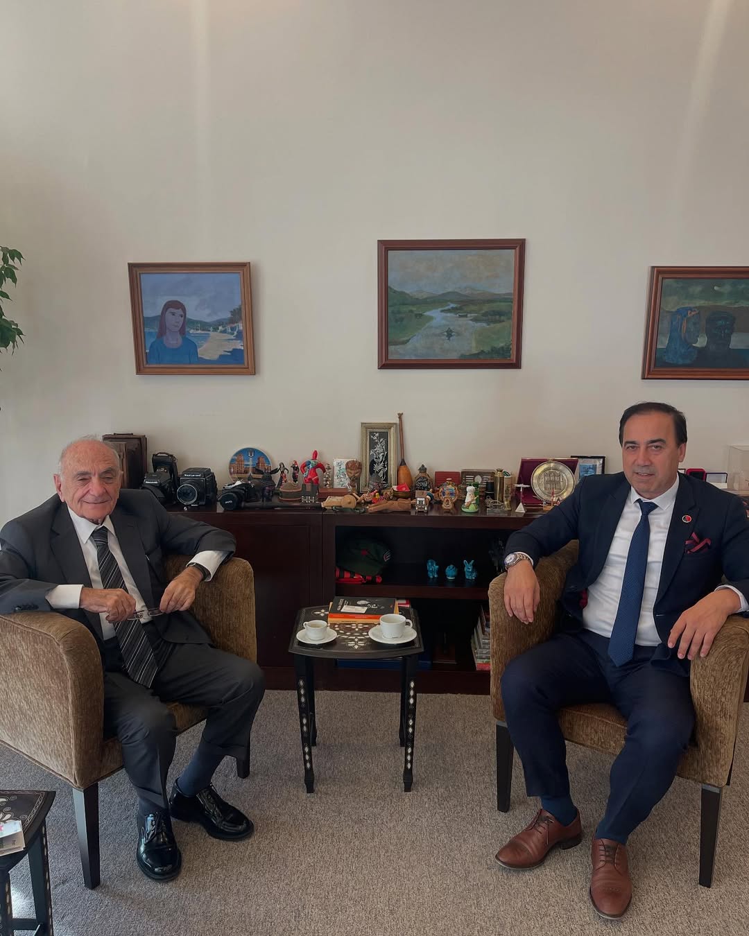 ATİK Genel Başkanı Aziz Şahin’den TÜYAP Yönetim Kurulu Başkanı Bülent Ünal’a Ziyaret