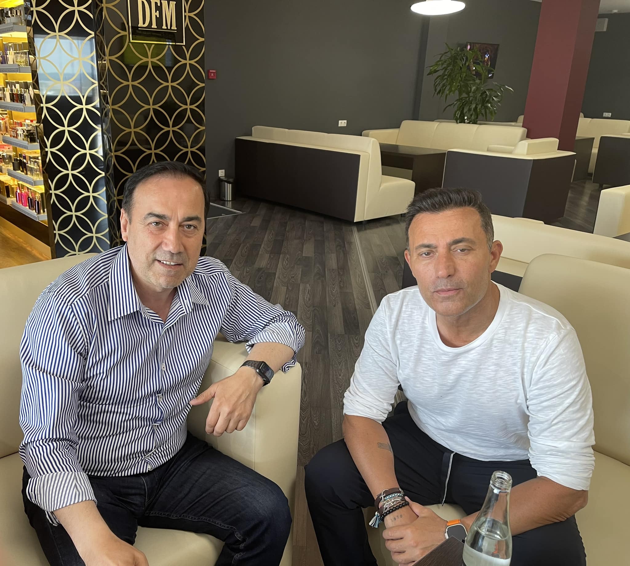 ATİK Genel Başkanı Aziz Şahin ve Sanatçı Mustafa Sandal 'Sessiz Türklerin Sesi' İçin Buluştu