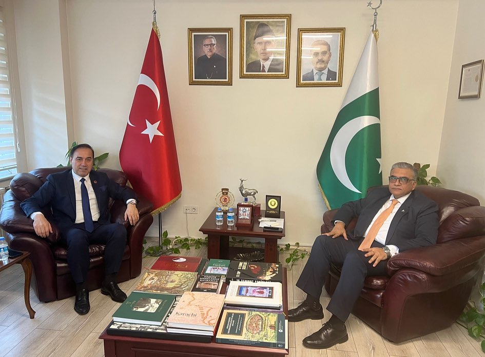 ATİK Heyetinden Pakistan İstanbul Başkonsolosu Nauman Aslam’a Ziyaret