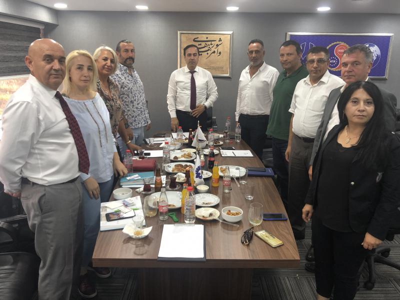 ATİK İstanbul Yeni Yönetim Kurulu Dünya Ticaret Merkezinde ilk toplantısını yaptı