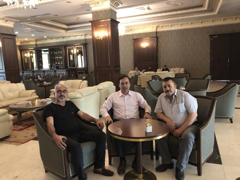 ATİK İstişare Konseyi Başkanımız Muhsin AYGÜN, Kocaeli ATİK İstişare Konseyi Başkanımız İsmail DOĞAN ile Uluslararası Kamu Diplomasisi çerçevesinde ATİK Genel Başkanımız Aziz ŞAHİN Görüşmelerde bulundu.