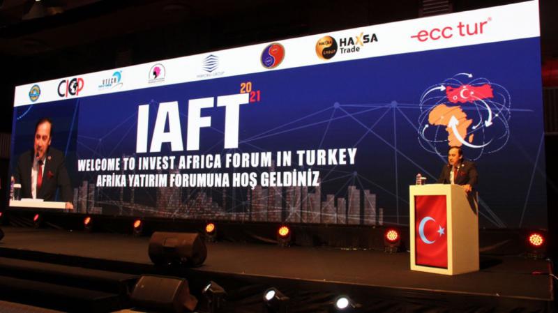 ATİK Uluslararası Ticaret ve İşbirliği Konseyi 2021 yılı içerisinde Türkiye’de gerçekleştirilen uluslararası en büyük katılımlı Türkiye’de Afrika yatırım Forumunu düzenledi