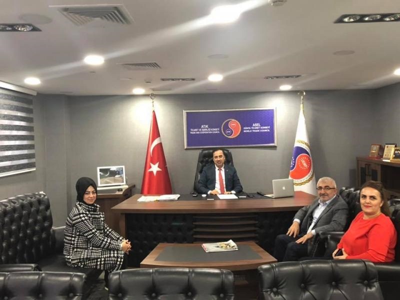Avcılar ATİK Başkanımız Asım ÇAKMANUS ve AGE Trading Şirketi Yönetim Kurulu Başkanı Gülsüm YÜKSEL ile görüşmelerde bulunduk