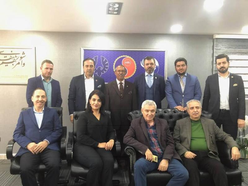 Bayrampaşa ATİK Başkanı ve İşadamı Bekir BİKLİÇ, Türk Dünyası Parlementerler İş Konseyi Başkanı Faruk YEŞİLYURT,Adana ATİK Başkanı Textil Mühendisi Teyfik KISACIK ve Heyeti ATİK Genel Başkanı Aziz ŞAHİN'i Ziyaret Ettiler.