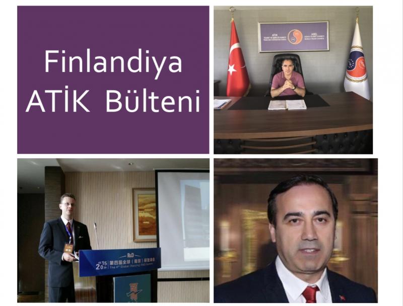 Finlandiya ATİK Bülteni /Finlandiya ATİK İstişare Konseyi Başkanı Nezir ORAL Uluslararası Kamu Diplomasisi çerçevesinde ATİK Genel Başkanı Aziz Şahin ile görüştü
