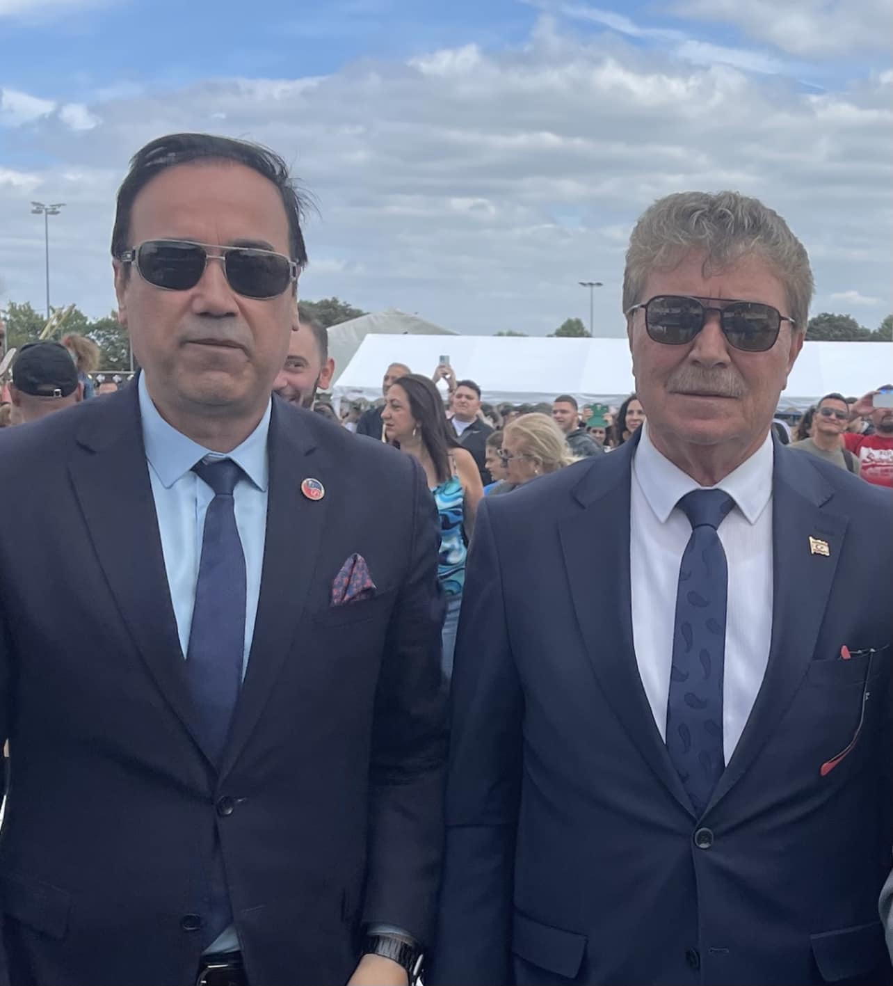 KKTC Başbakanı Ünal Üstel ve ATİK Başkanı Aziz Şahin Londra’da Buluştu
