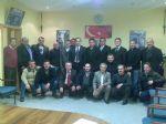 Kütahyalılar Derneği Başkanı Turgut Erçetin ve Yönetim Kurulu Üyelerini Avrupa Türk İşadamları Konseyi ATİK Başkanı Aziz Şahin Ziyaret Etti