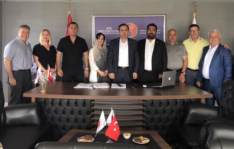 Royal Ev Aletleri Yönetim Kurulu Başkanı Gökhan Türkeş ÖNGEL ve Heyeti ATİK - ASEL’e Ziyarette bulundular