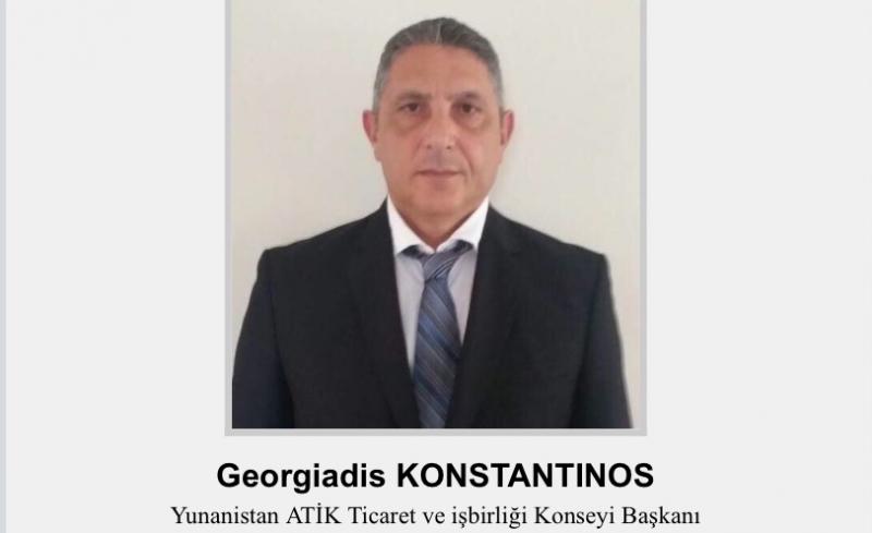 Yunanistan ATİK Ticaret ve İşbirliği Konseyi Başkanı Georgiadis KONSTANTINOS, Yunanistan ATİK İstişare Konseyi Başkanı Metin GÜNERHAN Başkanlığında Kuruldu